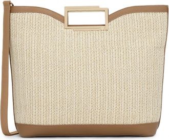 Kazar Zafiria Handtas - Dames - Handtassen - Beige - ONE Size - Leer - Tassen