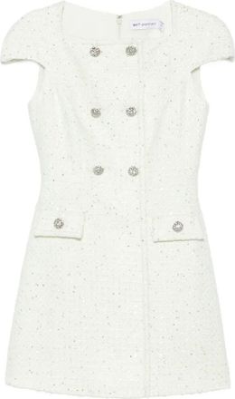 Self Portrait Boucle Mini Dress