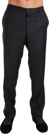 Dolce & Gabbana Rechte broek - Heren - Broeken - Grijs - Maat: 2XL
