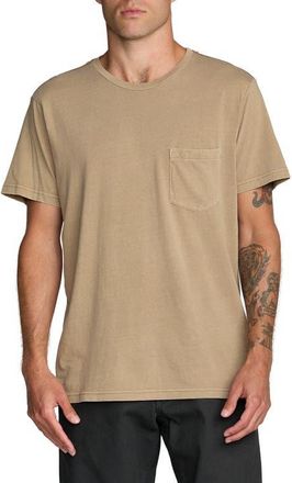 Rvca Pocket T-Shirt in Coyote at Nordstrom, Size Xx-Large