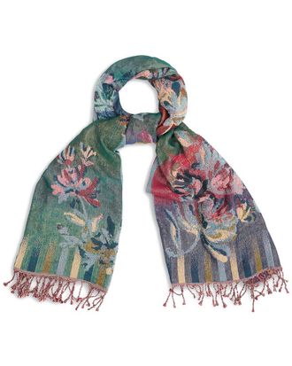 Saachi Saachi Rosy Reversible Wool-Blend Scarf