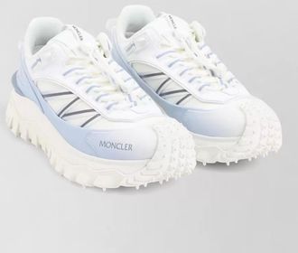 Moncler leather low-top sneakers