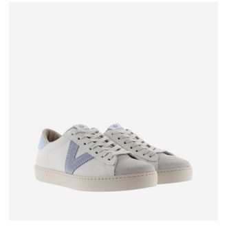 Victoria Leren sneakers Berlin contraste