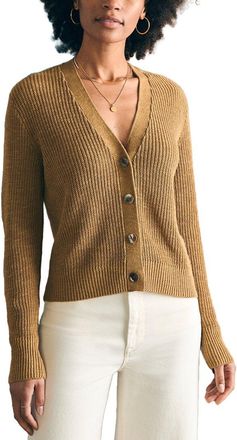 Faherty Miramar Linen-Blend Cardigan