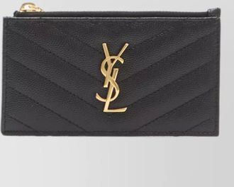 Saint Laurent leather cardholder