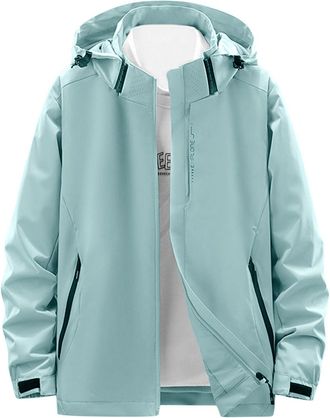 Generic Gym Jackets Women With Zip Pockets,Ladies Softshell Waterproof Jackets Ladies 3 In 1 Waterproof Jackets Full Zip Hoodie Sweatshirts For Women Uk Rain 