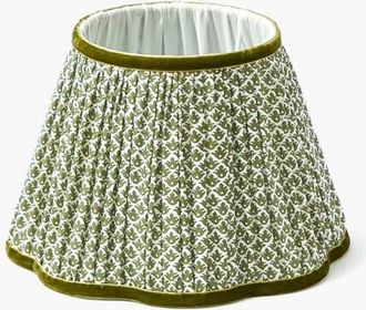 Mrs. Alice Lotus Lampshade in Olive at Nordstrom