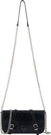 Seidenfelt Manufaktur cross body bag shoulder bag Lilleby Crossbag Reptile Black