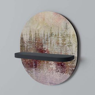 OEM Estante Ovalado Veiled Summit Negro