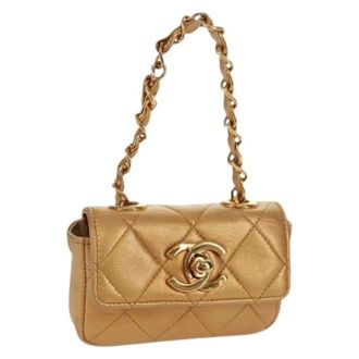 Chanel Mini Bag Vintage Pre-owned - - Pre-owned - Donna - Giallo - ONE SIZE