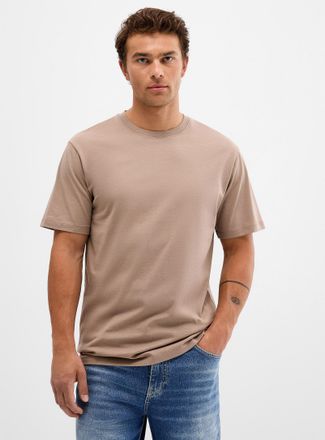 Le 31 Mens 100% organic cotton T-shirt Longline fit
