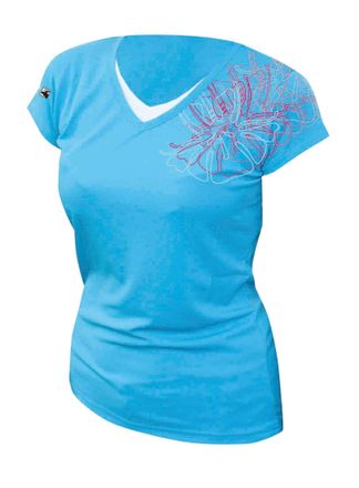 Deproc Funktionsshirt DEPROC ACTIVE NAKIN WOMEN, Damen, Gr. 54 (XXL), blau (hellblau), 100% Polyester, Shirts Funktionsshirt, auch in Grossen Gr&ouml;ssen erh&auml;ltl