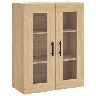 Berkfield Home Wall Mounted Cabinet Sonoma Oak 69.5x34x90 cm in Brown