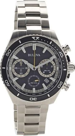 Bulova High Frequency Quartz Mens Silver Watch 98B298 - One Size