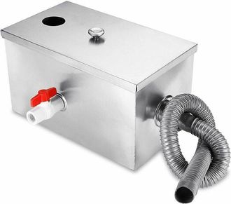 OEM Separador De Aceite Y Agua Con Interceptor De Grasa De 8 Lb Para Cocinas Y Restaurantes