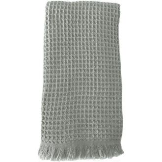 Anaya with Love Turkish Cotton Waffle Bath Towels in Olive Grey at Nordstrom
