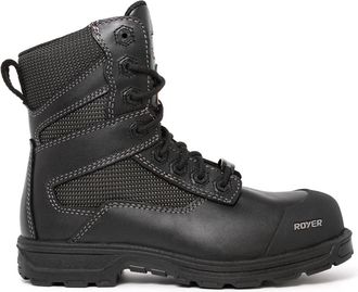 Royer Cosm&eacute;tique Mens 8 Composite Toe Agility Work Boots In Black