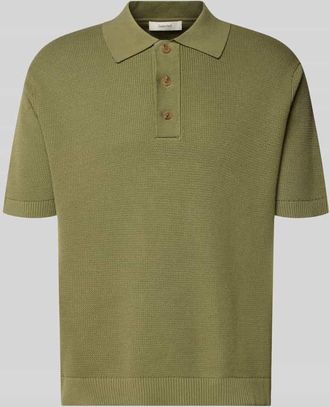 Selected Relaxed Fit Poloshirt aus reiner Baumwolle Modell DANE in Oliv, Gr&ouml;&szlig;e XXL