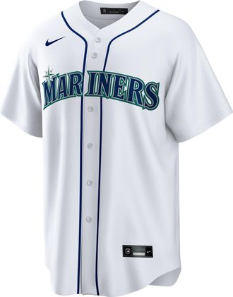 Nike Josh Naylor Seattle Mariners Nike Mens MLB Replica Jersey in White | T770MVWHMV7-941