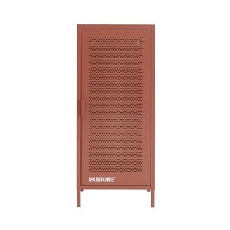 Pantone Mueble de escritorio de metal terracota h105cm