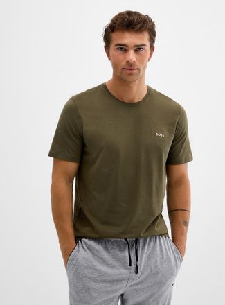 BOSS Mens Neutral ultra-comfortable T-shirt