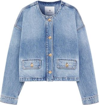 Anine Bing Blanche Jacket Caspian Blue
