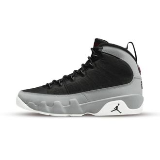 Nike Jordan 9 Retro Particle Grey - unisex - Sport - Zwart - Maat: 42 1/2 EU Nylon
