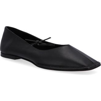 Alohas Sway Square Toe Ballet Flat in Black at Nordstrom, Size 6.5Us