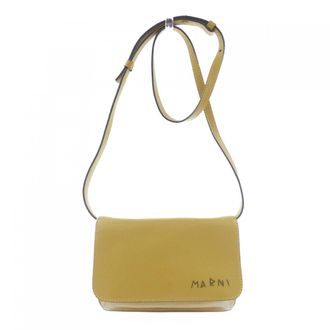 Marni Marni Mending Logo Calfskin Bag