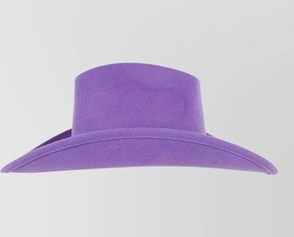 Studio rabbit fur fedora hat
