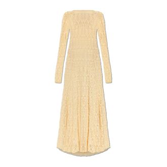 Forte_Forte Maxi Dresses, female, Yellow, Size: XS Lace Dress