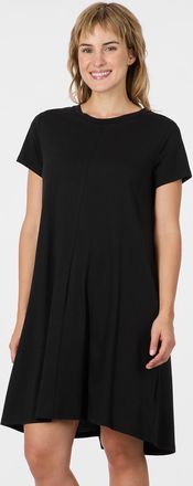 Ragwear Jerseykleid RAGWEAR CHICKIE, Damen, Gr. XXL, N-Gr, schwarz, Jersey, Obermaterial: 50% Baumwolle, 50% Modal, unifarben, kniefrei, Rundhals, Kleider Jer