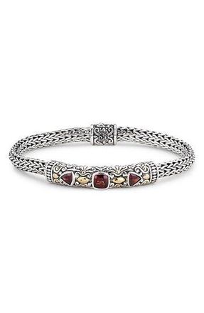 Samuel B. Sterling Silver Rope Bracelet in Red at Nordstrom Rack
