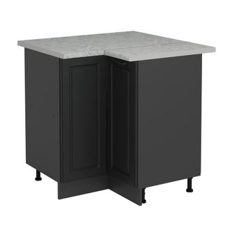 Vicco Armario De Esquina R-line, Antracita Casa De Campo, 75.6 Cm Et M&aacute;rmol