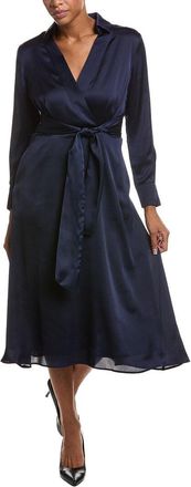 Tahari by ASL Tahari Asl Tie Waist Midi Dress