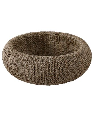 Sagebrook Home 16X6in Woven Pandan Bowl