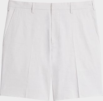 Theory Men & apos;s Organic Linen Classic Fit Shorts