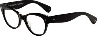 Garrett Leight Womens 49 mm Black Opticals