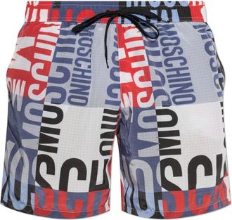Moschino Badmode, Heren, Veelkleurig, XL, Zwemshorts