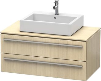 Duravit Duravit X-large Mueble De Pared Para Consola 6716, 2 Cajones, 1000mm, Color (frente/cuerpo): Roble Mediterr&aacute;neo Chapa De Madera Aut&eacute;ntica - Xl67160717