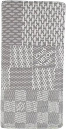 Louis Vuitton Pre-owned Wallets, female, Gray, Size: ONE SIZE Pre-owned Fabric Wallet