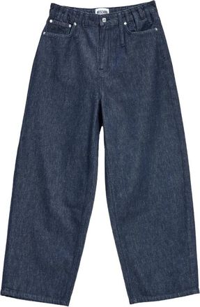Moschino Jeans Passanti Diversi - Dames - Loose Fit Jeans - Zwart - W28 - Katoen - Jeans