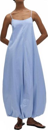 Faithfull The Brand Aniela Maxi Dress In Soft Blue