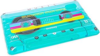 Trade Shop Trade Shop - Materassino Gonfiabile Retro Beats Fashion Cassetta 174x117cm Portaoggetti 43649