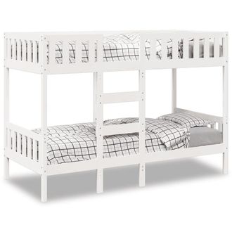 Berkfield Home Bunk Bed White 90x190 cm Solid Wood Pine
