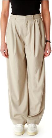 Drykorn Wijde Broeken - Dames - Wijde Broeken - Beige - W31 L34 - Broeken