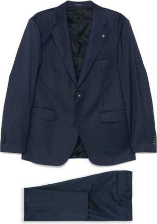 Tagliatore Single Breasted Suit - Heren - Business pakken - Blauw - 4XL - Kostuums