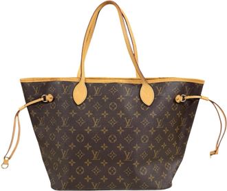 Louis Vuitton Brown Monogram Canvas Tote Bag (Pre-Owned)