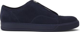 Lanvin Dbb1 Suede Zip Sneakers in Blue at Nordstrom, Size 13