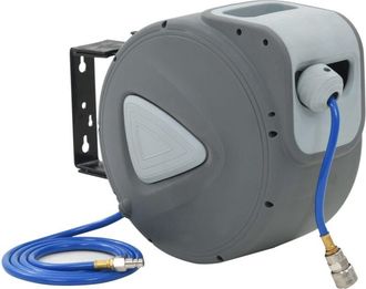 vidaXL Carrete De Manguera De Aire Autom&aacute;tico 1/4 20 M Vidaxl